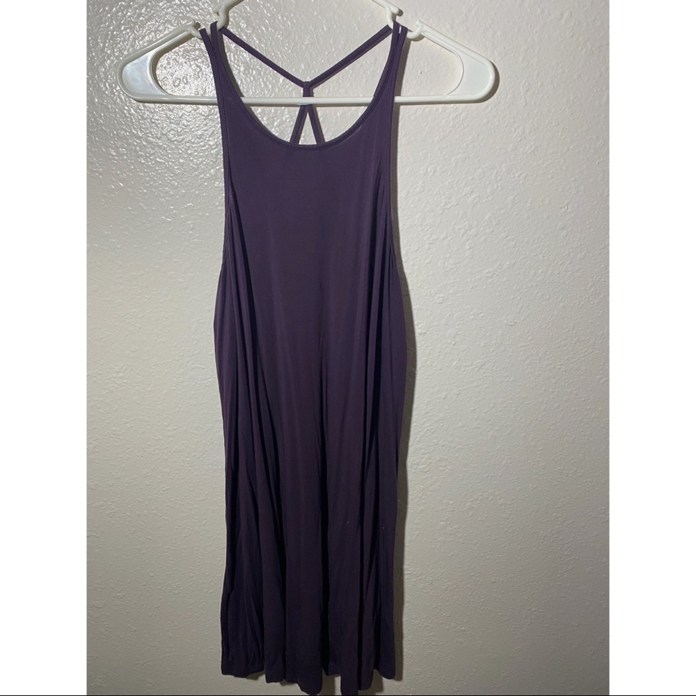 Purple dress